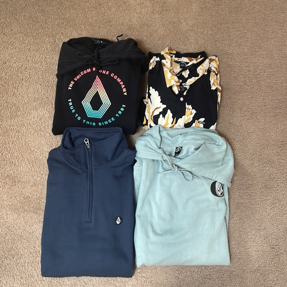 Back to school Volcom lot hoodie sweatshirt